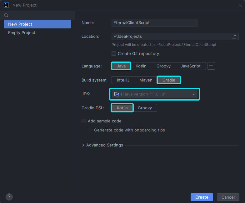 Intellij IDEA Project Configuration