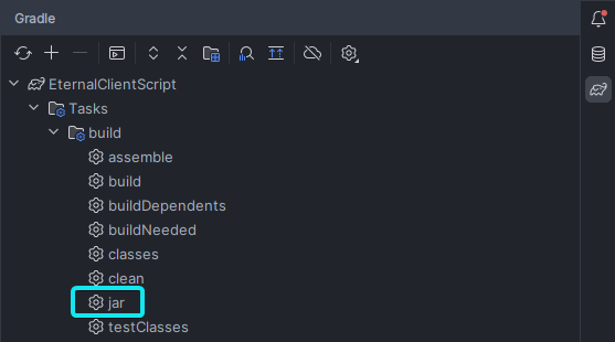 Intellij IDEA Project Gradle Tool Window